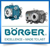 Borger роторно-лопастные насосы, мобильные насосы, измельчители